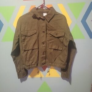 NWOT No Boundaries Cargo Style Jacket Size Large 11-13